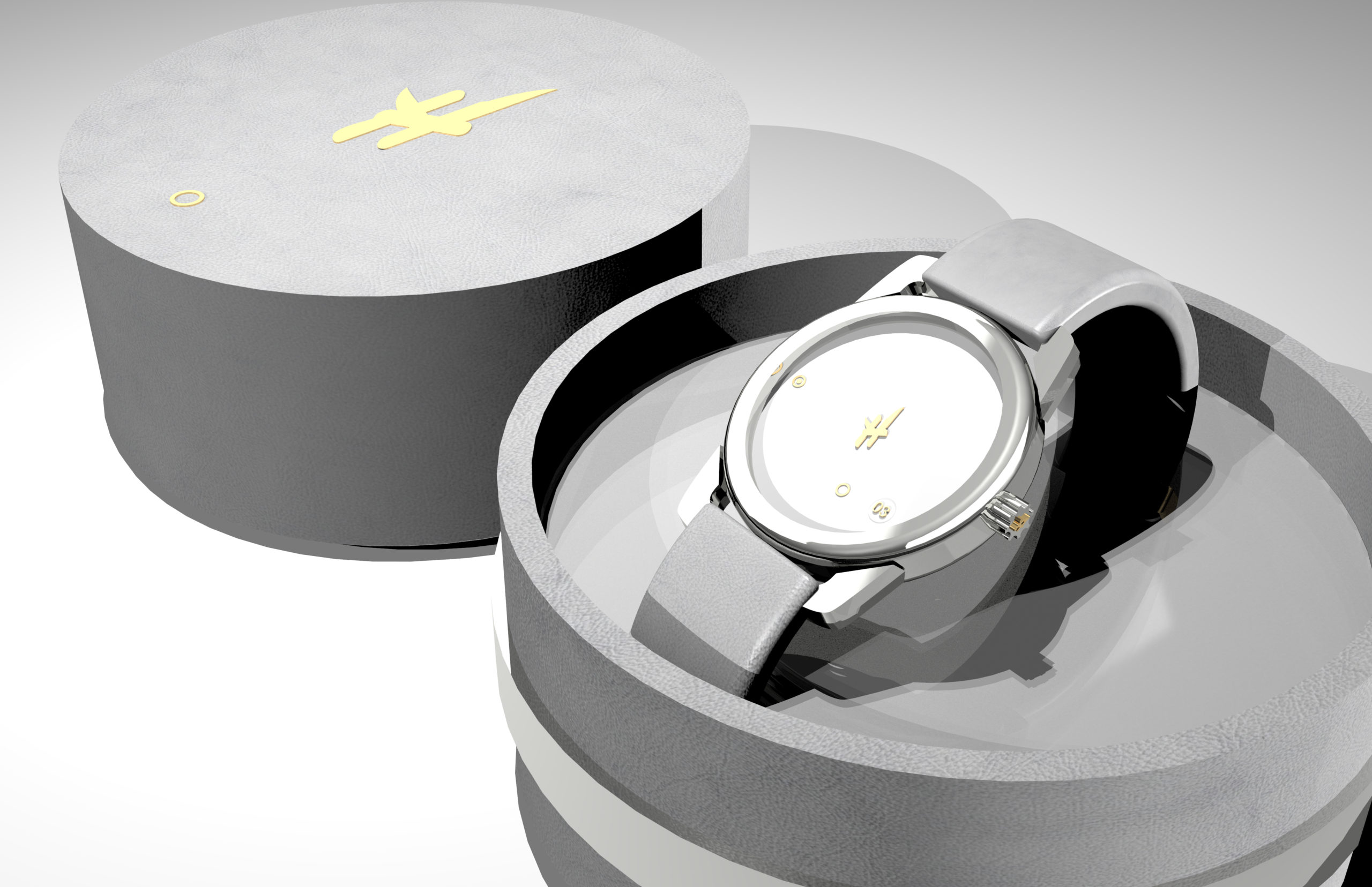 White Watch Packaging 2