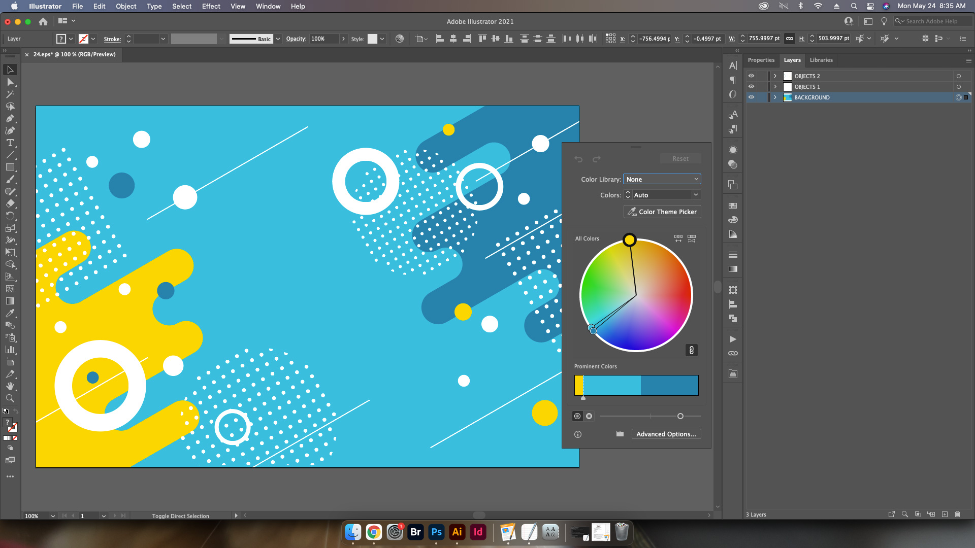 how to download color themes in illustrator