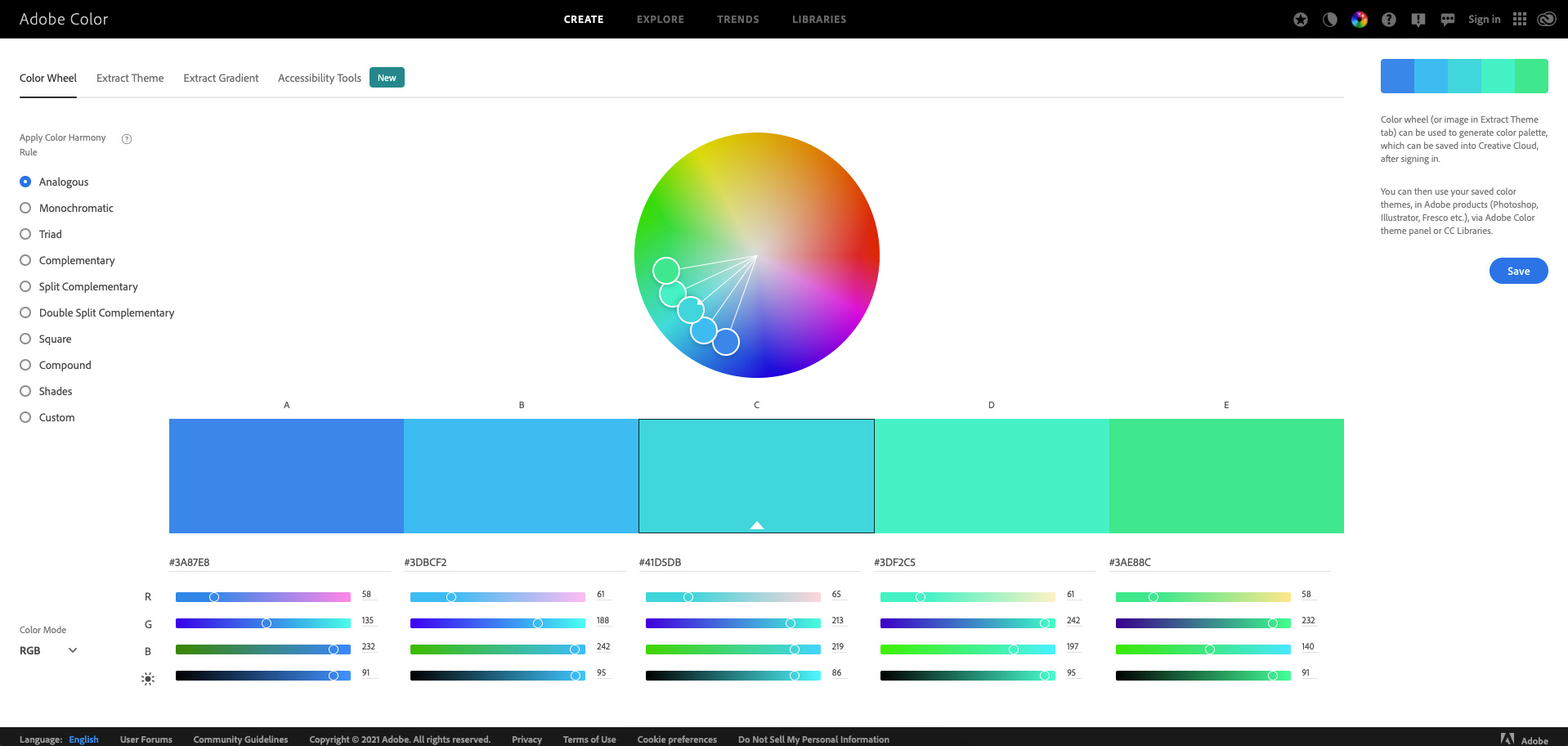 Adobe color как пользоваться