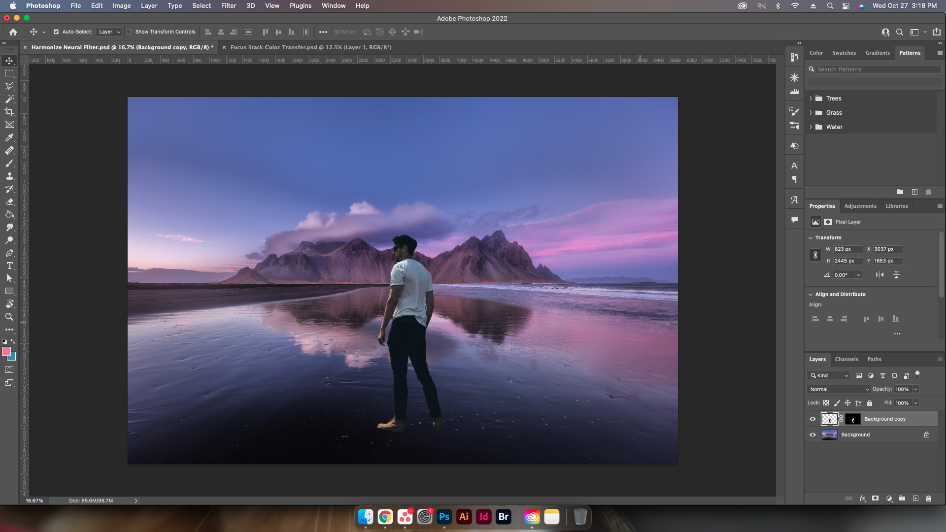 How to Use The Harmonization Neural Filter in Adobe Photoshop