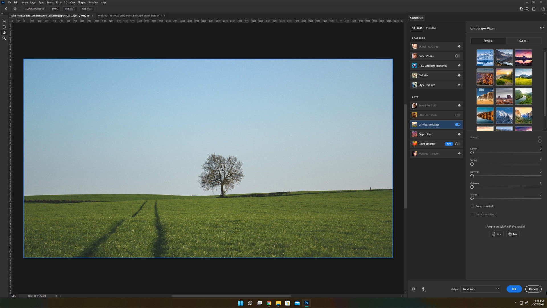 landscape mixer photoshop download