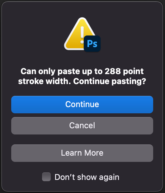 Stroke-Width-Error